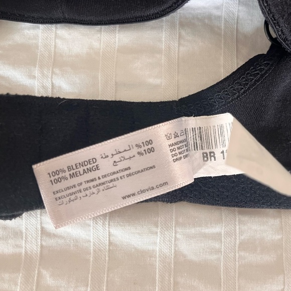 Clovia Black Bra 34B Wireless Made In India - Picture 4 of 4